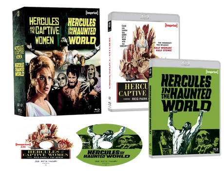 Hercules and the Captive Women / Hercules in the Haunted World (Limited Hardbox Edition, Region Free)