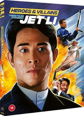 Heroes and Villains: Three Films starring Jet Li (Limited Edition, Region B) w/SLIP - New Blu - Ray