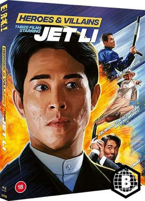 Heroes and Villains: Three Films starring Jet Li (Limited Edition, Region B) w/SLIP