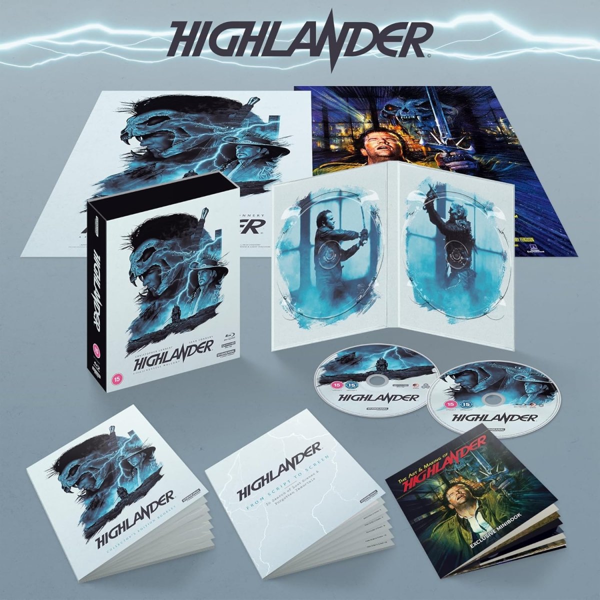Highlander (4K UHD, Limited Collector's Edition, Region Free/B)