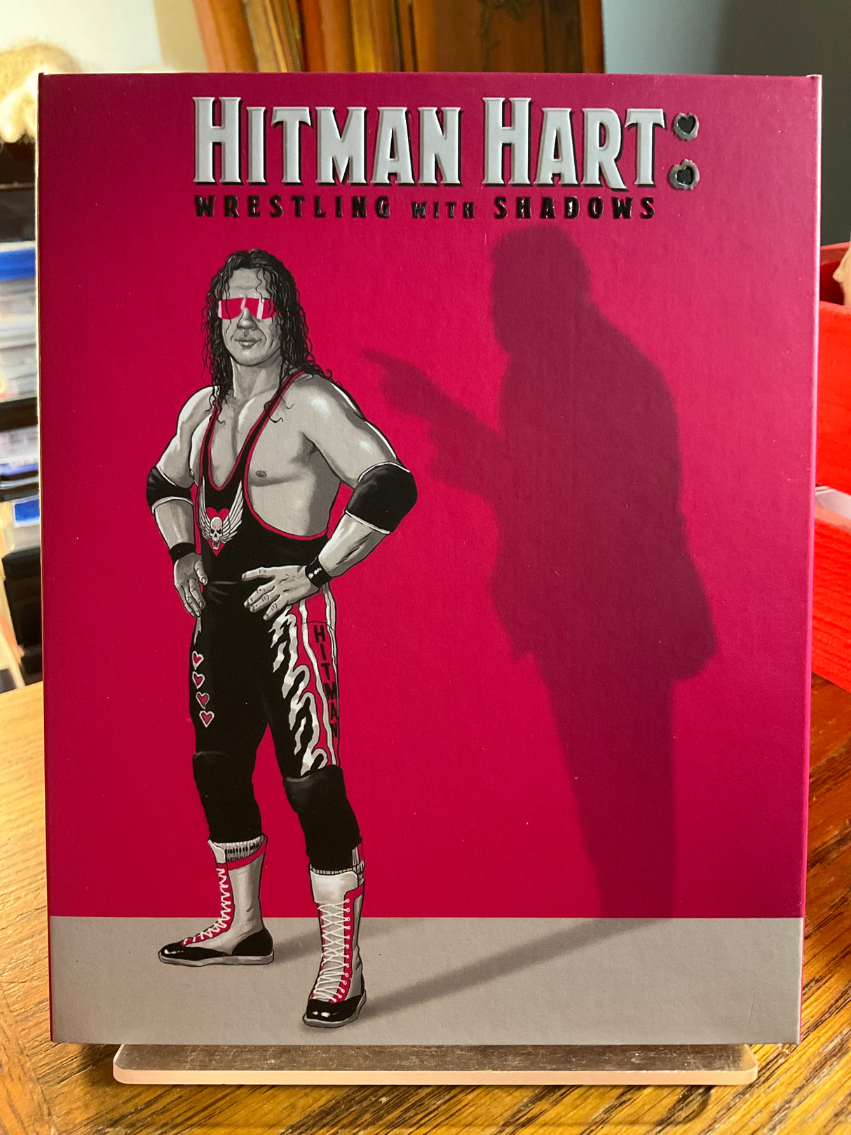 Hitman Hart: Wrestling with Shadows w/SLIP AND BOOKLET USED