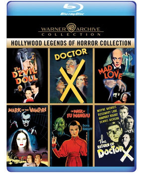 Hollywood Legends of Horror Collection - New Blu - Ray