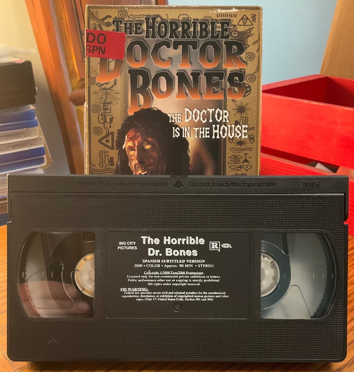 Horrible Dr. Bones *EX - RENTAL* VHS - VHS