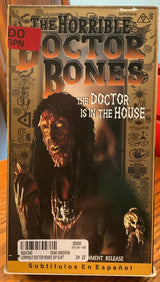 Horrible Dr. Bones *EX - RENTAL* VHS - VHS