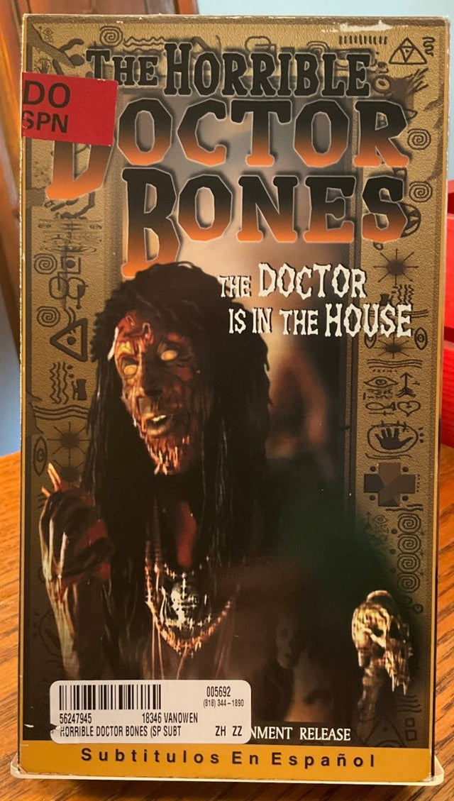 Horrible Dr. Bones *EX - RENTAL* VHS - VHS