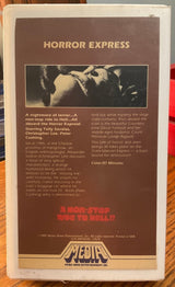 Horror Express *EX - RENTAL* CLAMSHELL VHS - VHS