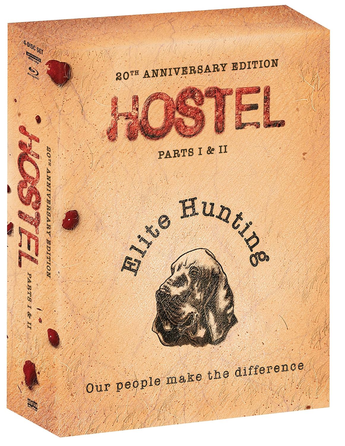 Hostel: Parts I & II: 20th Anniversary Edition (4K UHD, LE Steelbook Collection, Shout Factory)