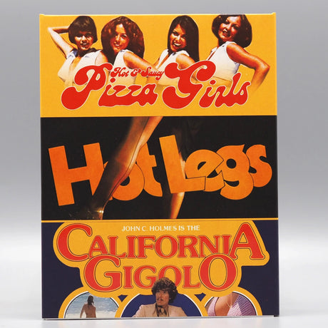 Hot and Saucy Pizza Girls + Hot Legs + California Gigolo w/SLIP - New Blu - Ray