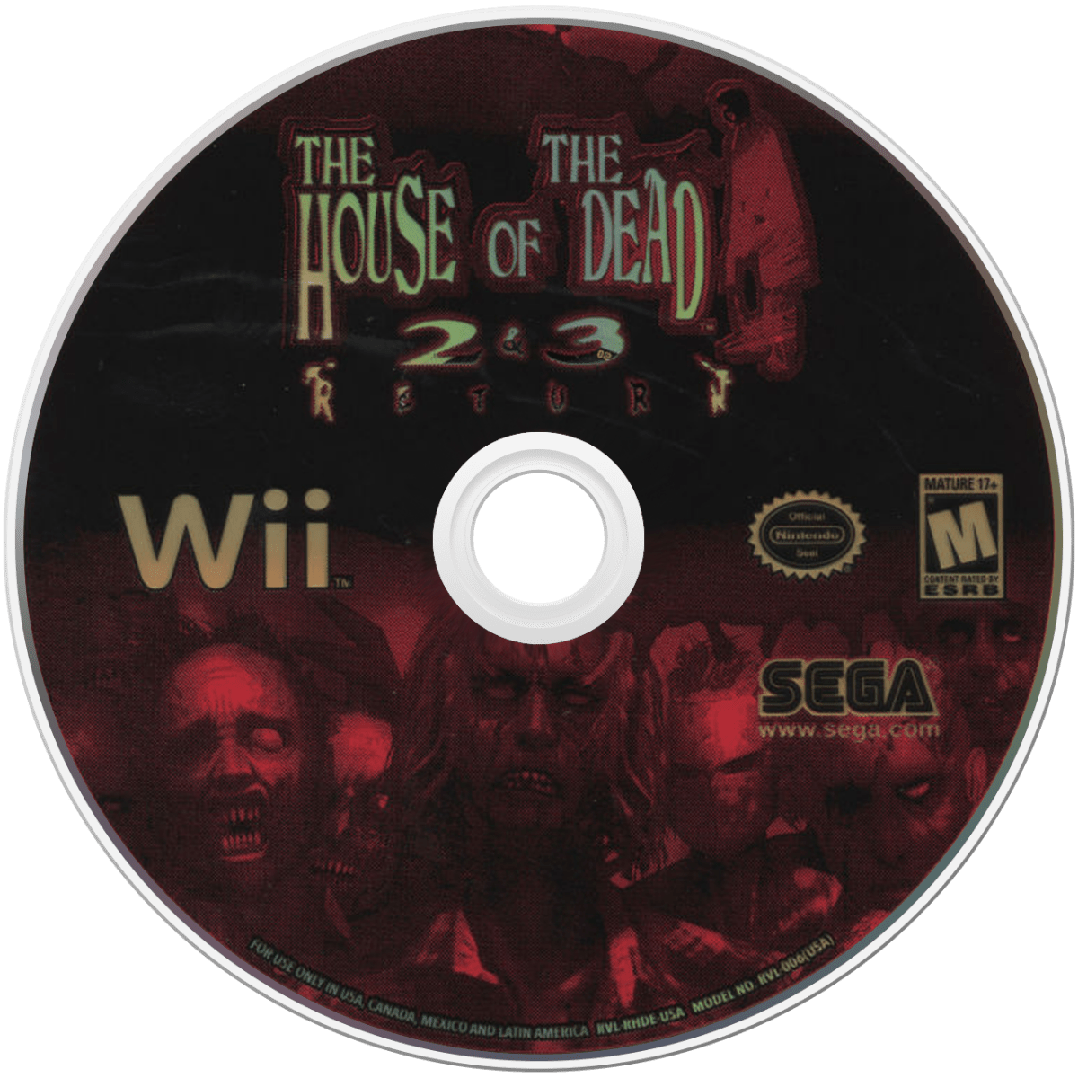 House of the Dead 2 & 3 Return Nintendo Wii LOOSE - Video Games - Nintendo Wii
