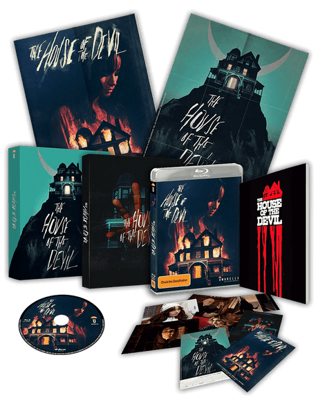 House of the Devil (Collector's Edition w/Book + Rigid Case + Slipcase + Poster + Artcards, Region Free)