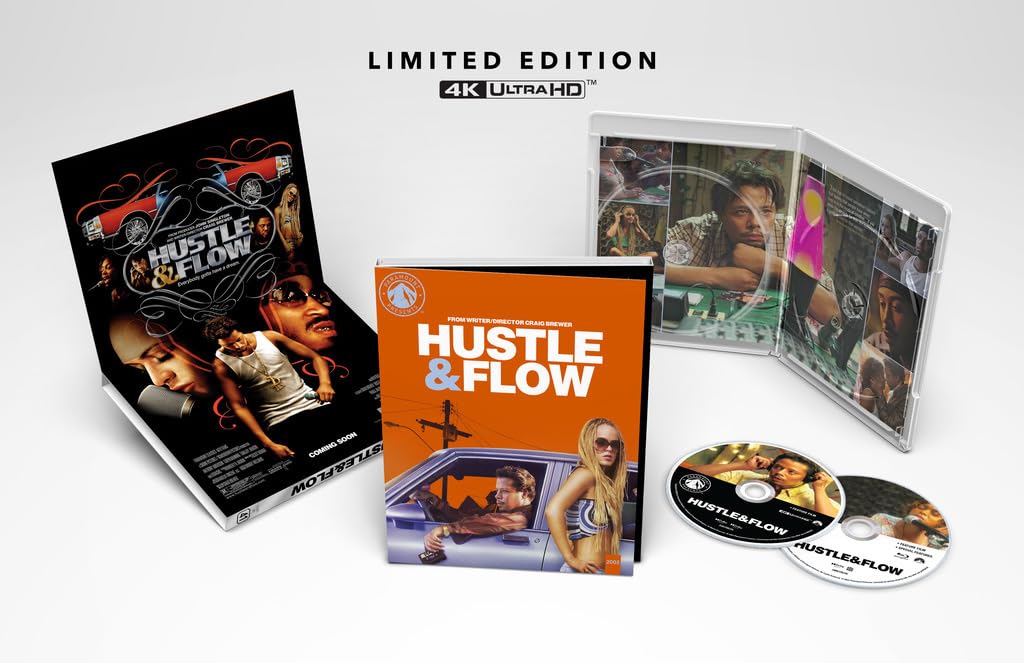 Hustle & Flow (4K UHD, Limited Edition) w/SLIP - New 4K UHD