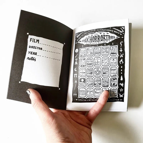 Hwæt Folk Horror Bingo Booklet & Pencil - Books
