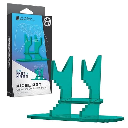 Hyperkin Pixel Art Universal Controller Stand NEW - Video Games - Accessories