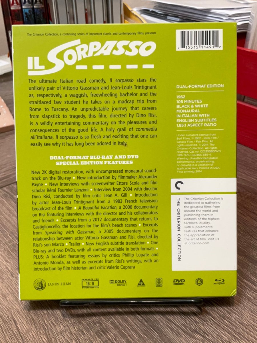 Il Sorpasso (#707) W/SLIP USED