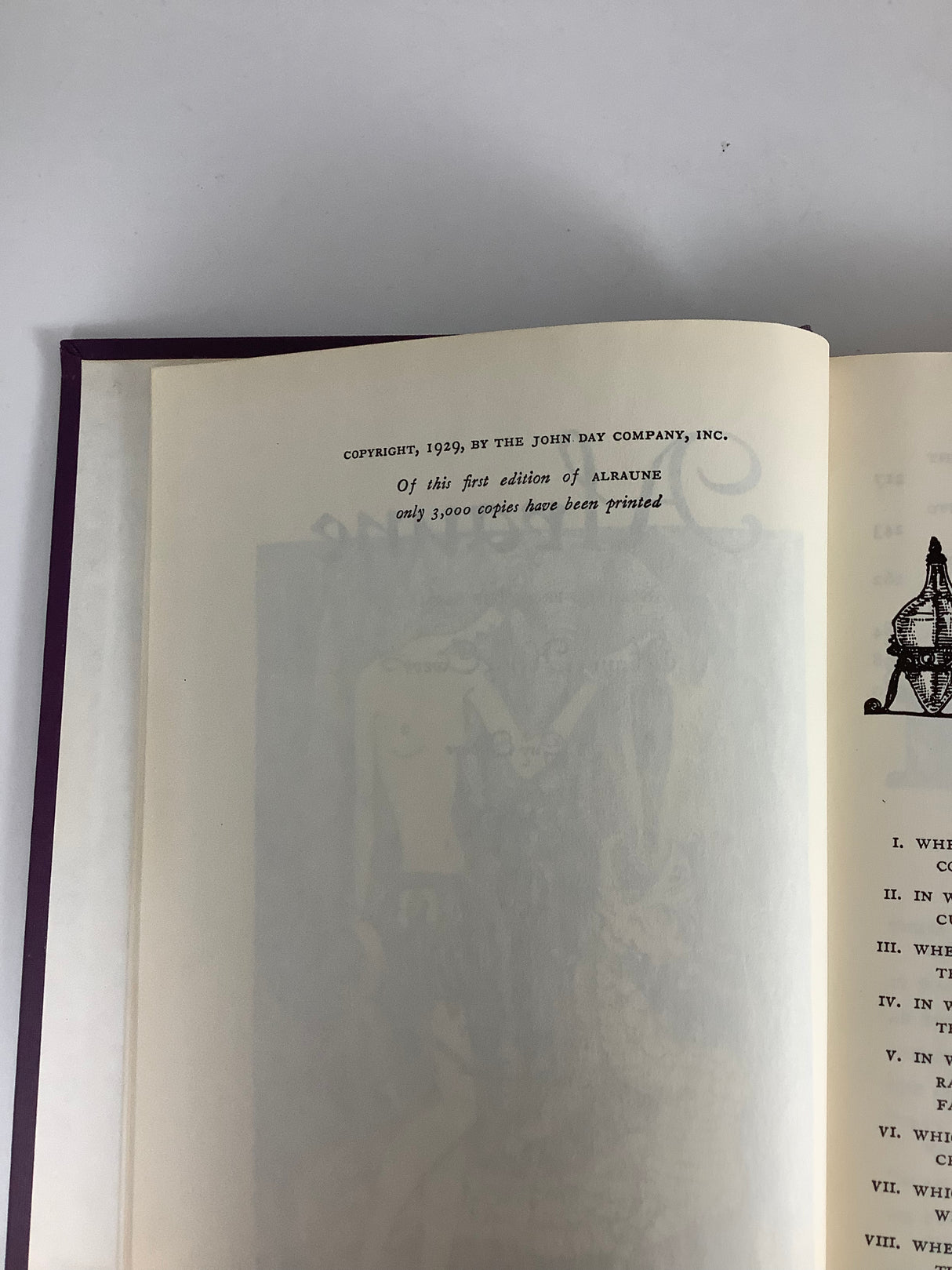 Alraune, by Hanns Heinz Ewers (1976 Arno reprint HC) USED