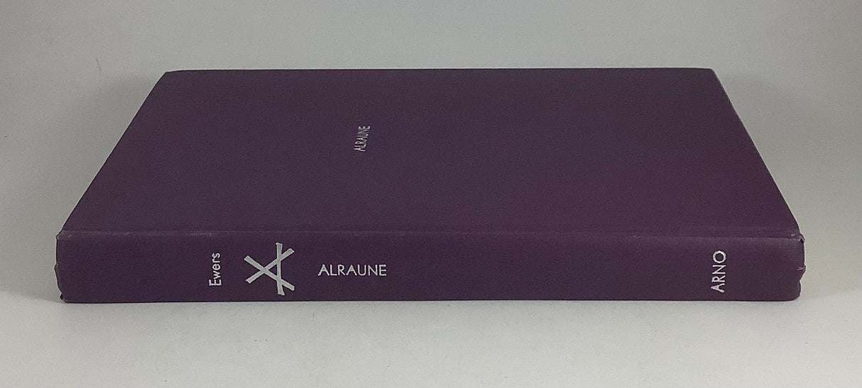 Alraune, by Hanns Heinz Ewers (1976 Arno reprint HC) USED