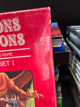Dungeons & Dragons Basic Rules Set 1 (1983 Copyright) USED