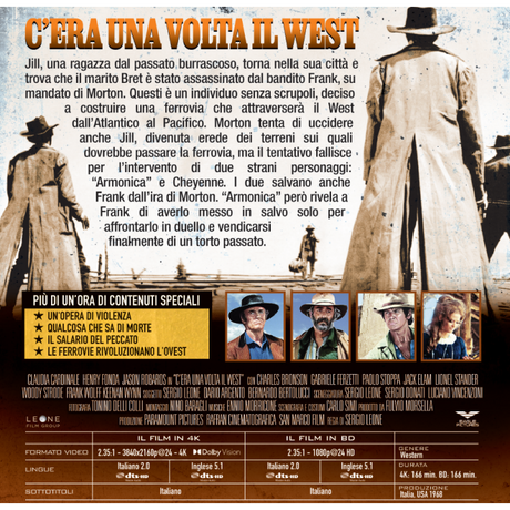 Once Upon a Time in the West (4K UHD, Italian '4Kult' Edition, Region Free/B)