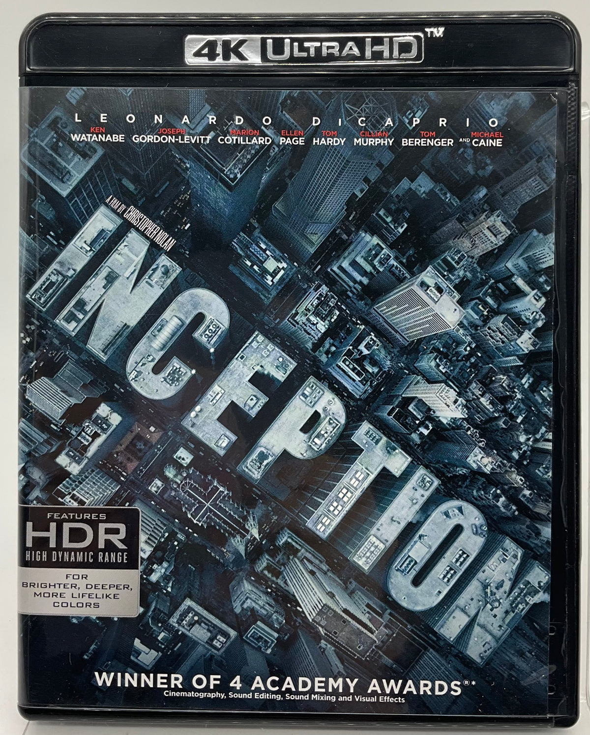 Inception (4K UHD) w/SLIP USED