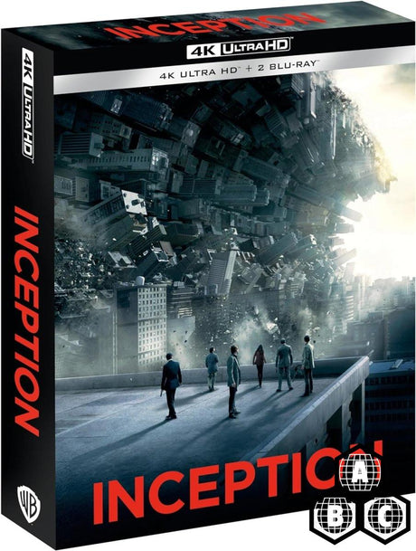 Inception (UK 4K UHD, Ultimate Collector's Edition Steelbook, Region Free)