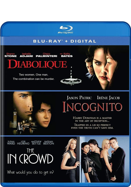 Incognito / Diabolique / The In Crowd - New Blu - Ray