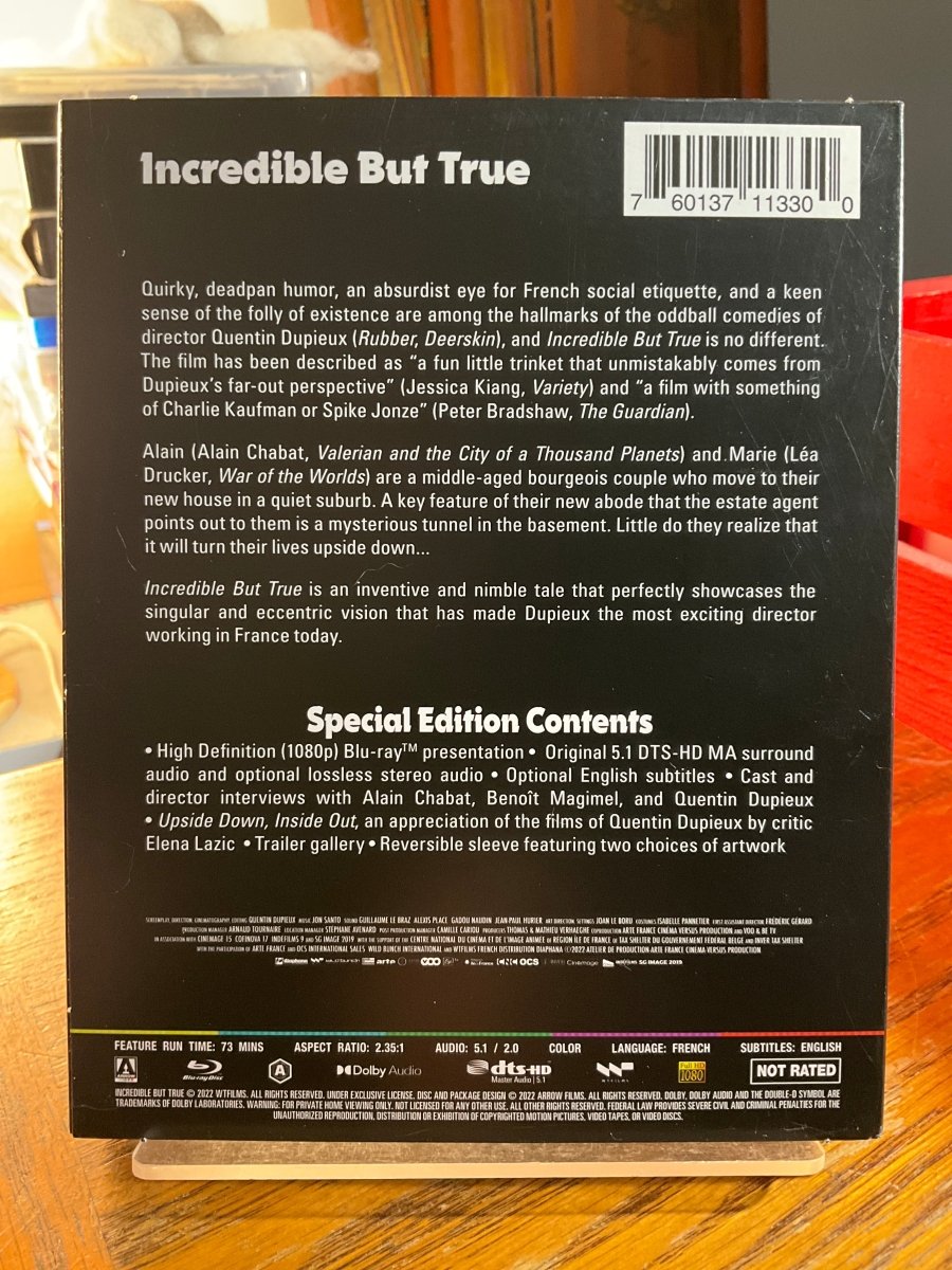 Incredible But True w/SLIP AND POSTER USED