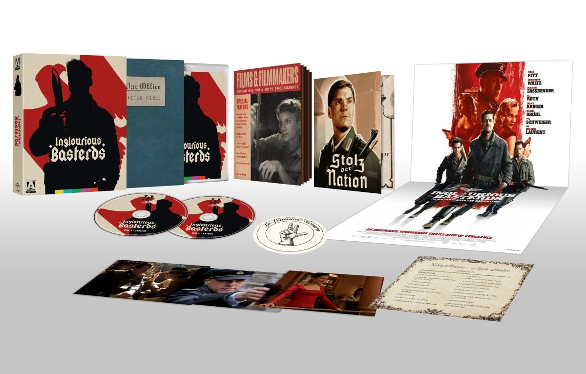 Inglourious Basterds (Blu - Ray, Limited Edition) - New Blu - Ray