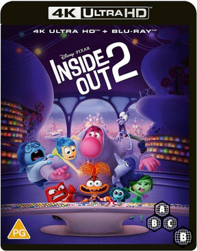 Inside Out 2 (4K UHD, Region Free/B)