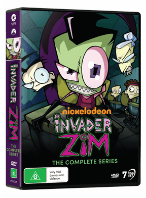 Invader Zim: The Complete Series (DVD, Region Free) - New DVD