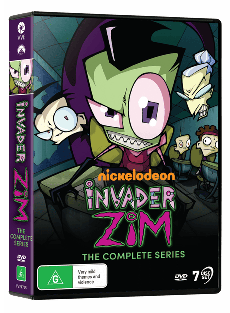Invader Zim: The Complete Series (DVD, Region Free) - New DVD