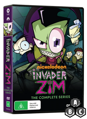 Invader Zim: The Complete Series (DVD, Region Free)