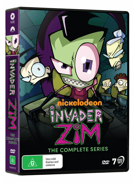 Invader Zim: The Complete Series (DVD, Region Free) – Orbit DVD