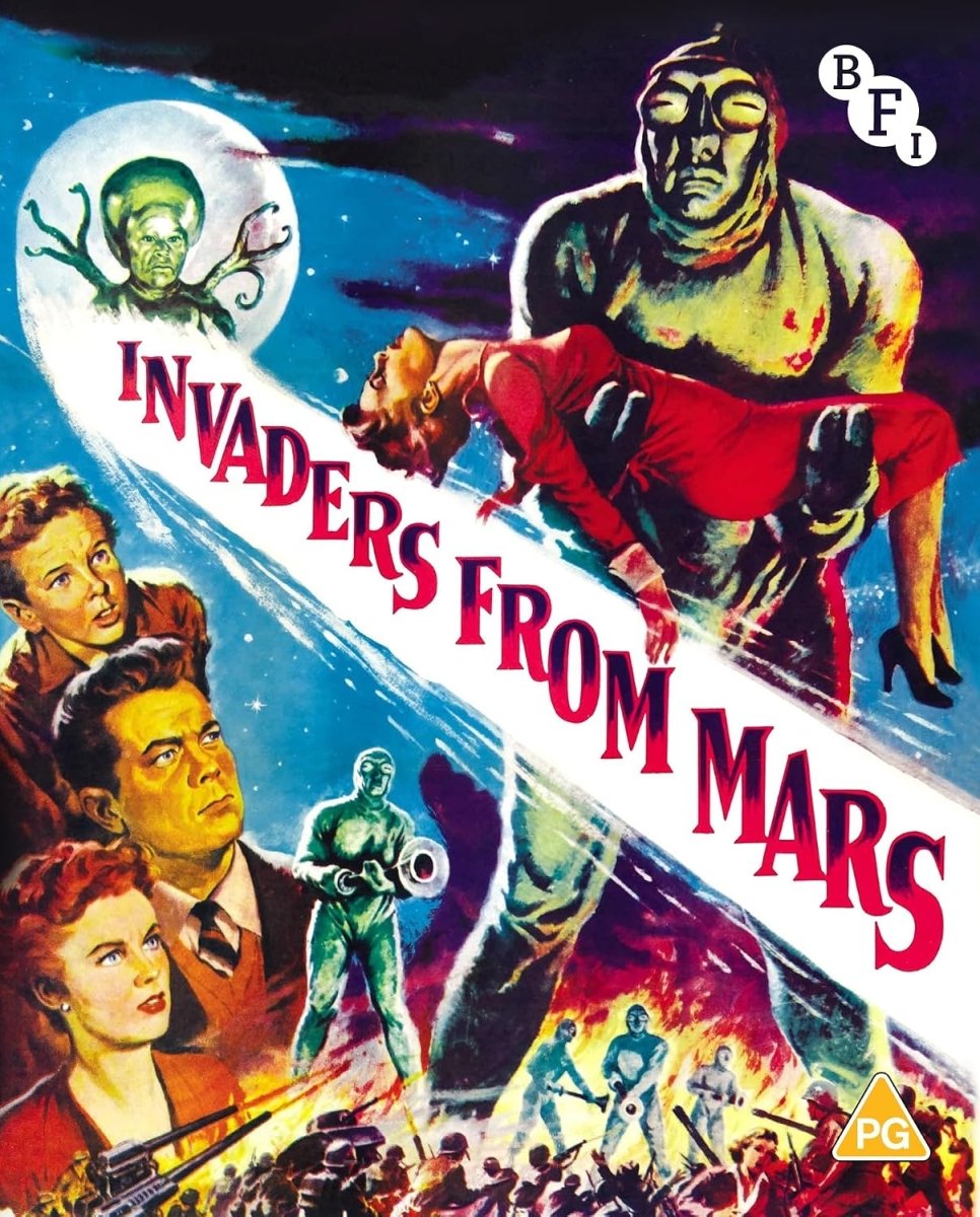 Invaders from Mars (Blu-ray, Region B) w/SLIP