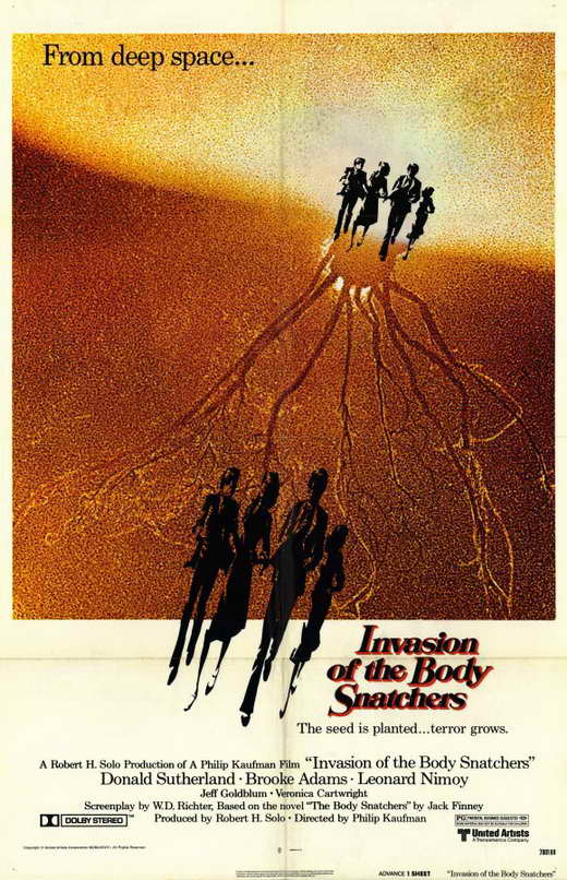 Invasion of the Body Snatchers 1978 Poster 11x17