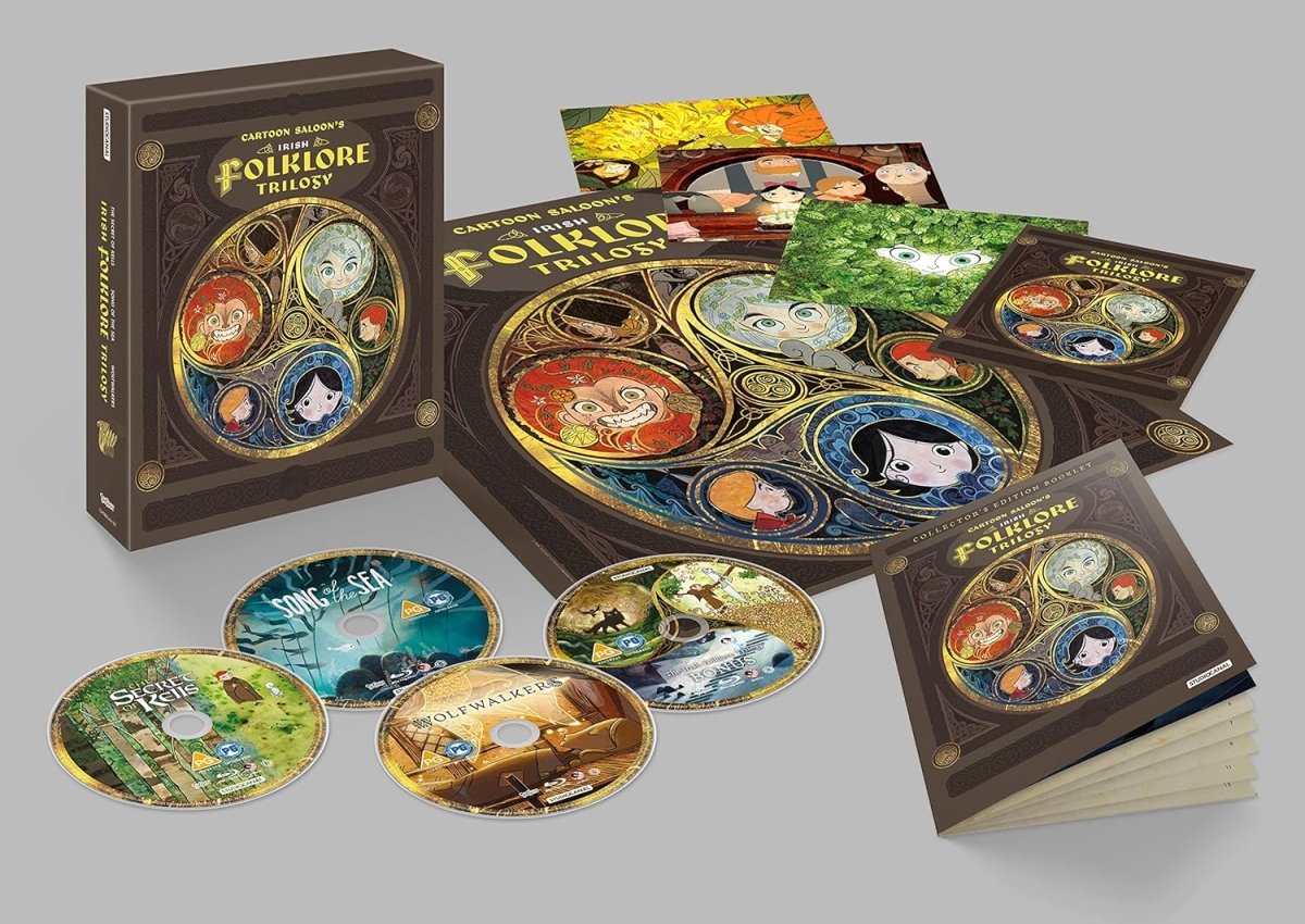 Irish Folklore Trilogy (Cartoon Saloon Deluxe Edition, Region B) - New Blu - Ray