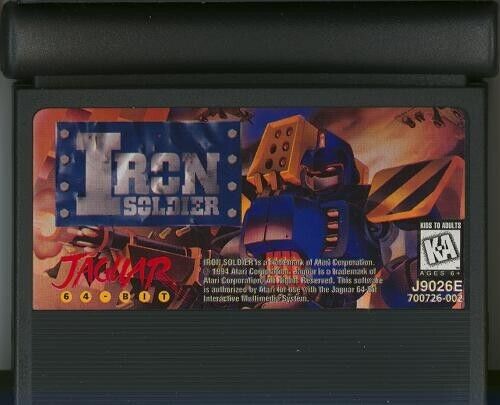 Iron Soldier (Loose) Atari Jaguar USED - Video Games - Atari Jaguar