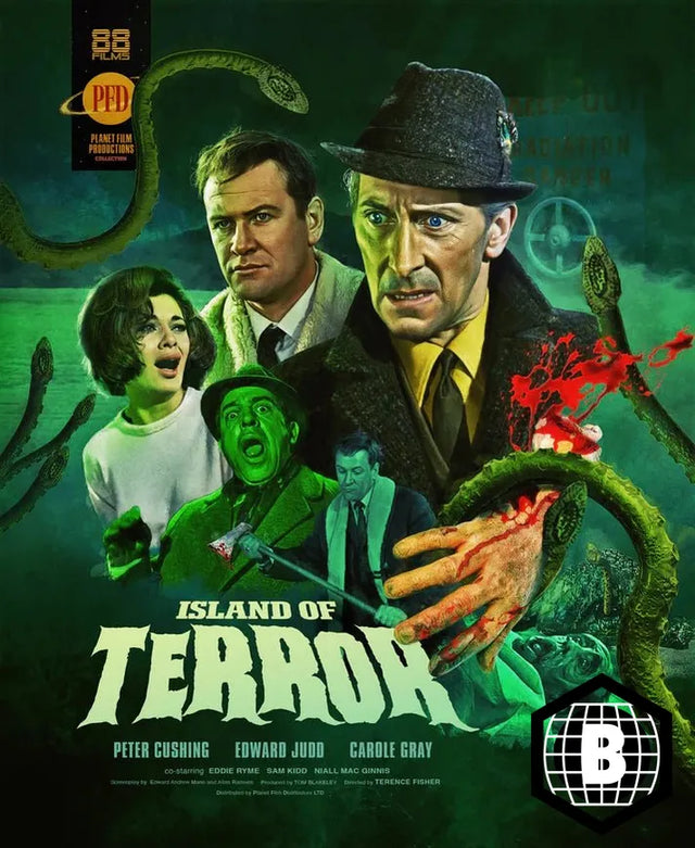 Island of Terror (Region B) w/SLIP + Booklet