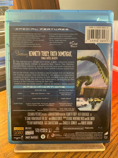 It Came from Beneath the Sea USED - Used Blu - Ray