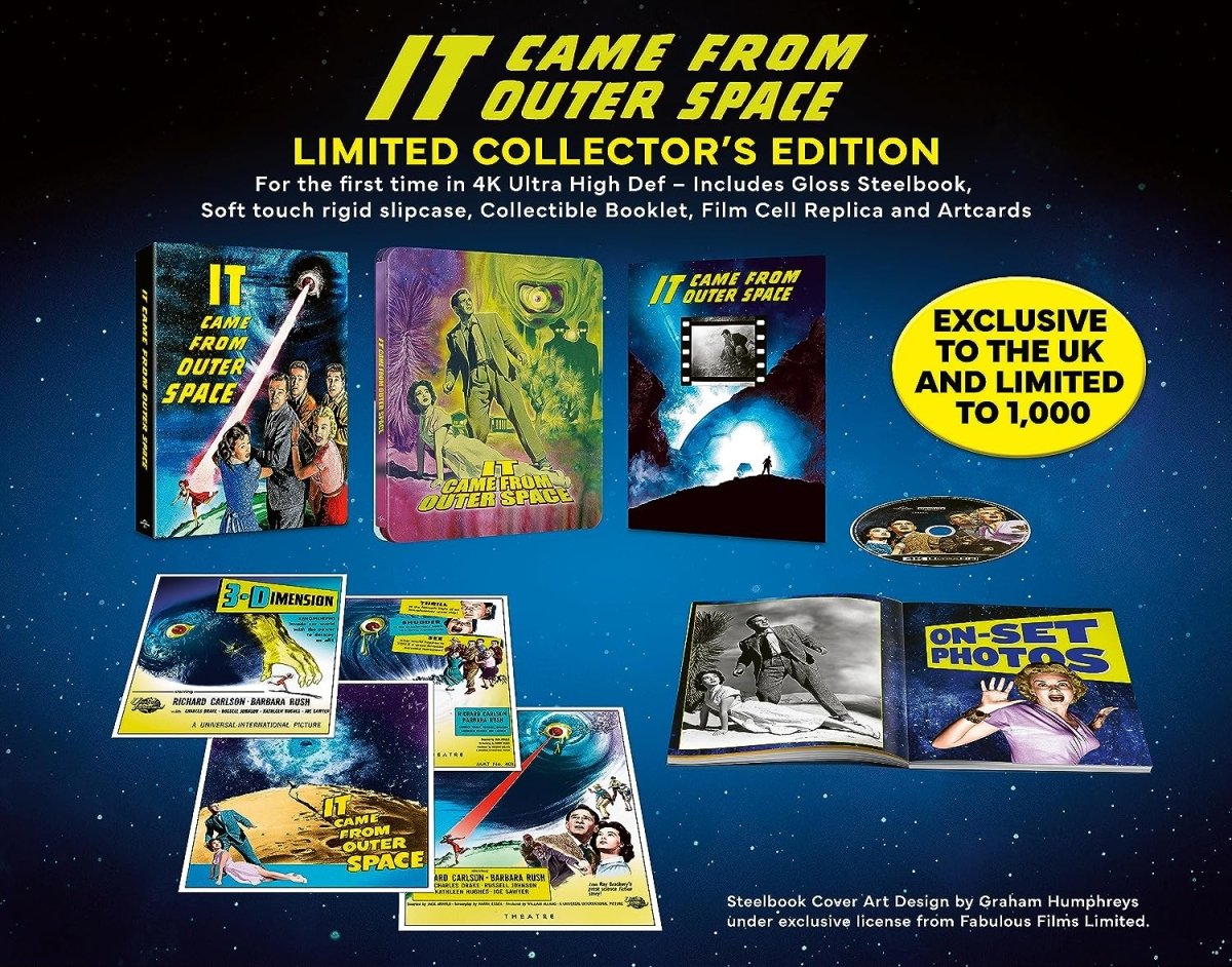 It Came From Outer Space (4K UHD, Limited Collector's Edition, Region Free/B) - New 4K UHD