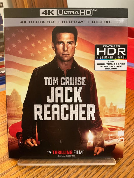 Jack Reacher 4K UHD w/SLIP USED