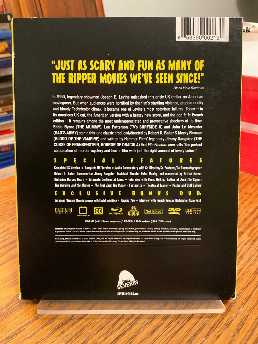 Jack the Ripper (1959) w/SLIP USED