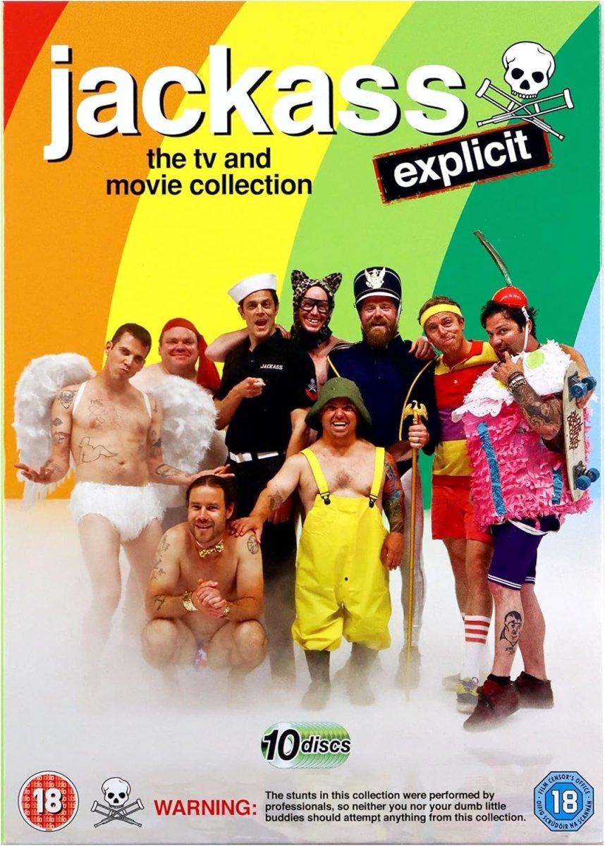 Jackass: The TV and Movie Collection (10 Disc Set, Region B) - New DVD