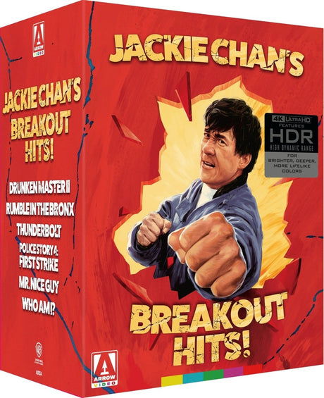 Jackie Chan's Breakout Hits (4K UHD, Limited Edition) - New 4K UHD