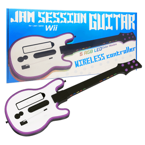 JAM SESSION Nintendo Wii Wireless Guitar Controller NEW - Video Games - Accessories