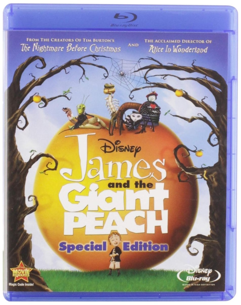 James and the Giant Peach - New Blu - Ray