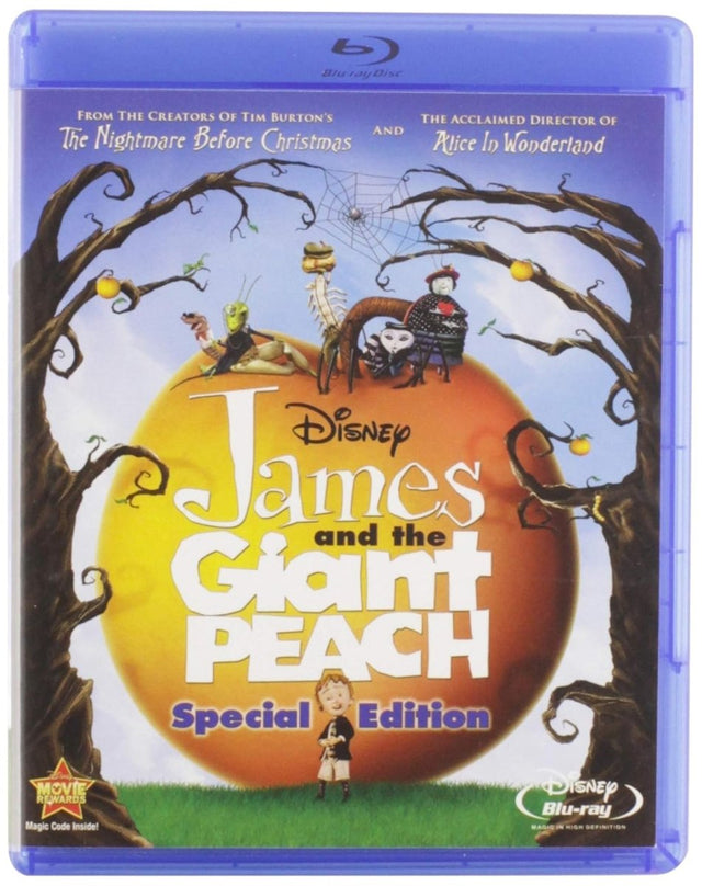 James and the Giant Peach - New Blu - Ray