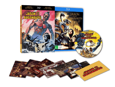 Jason and the Argonauts (Limited Edition w/Lenticular Hardcase, Region Free) - New Blu - Ray