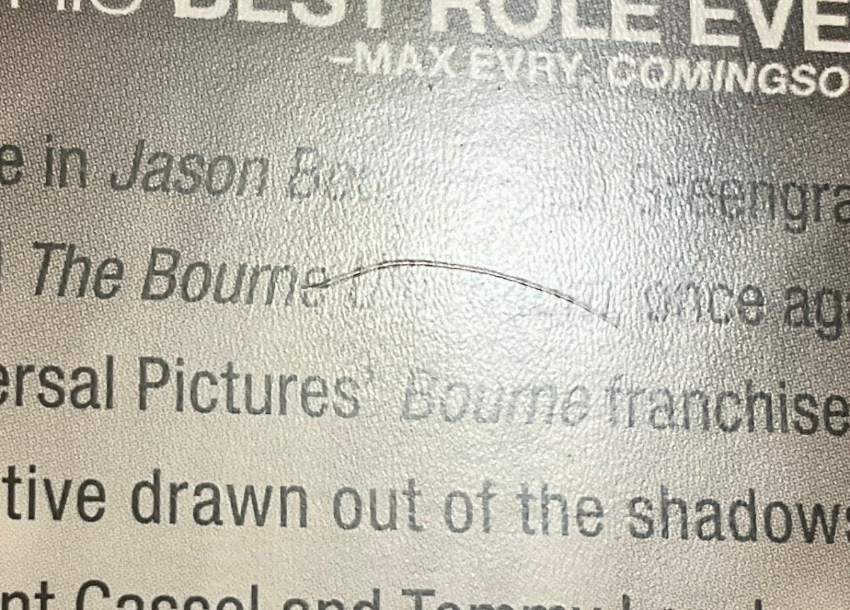 Jason Bourne (4K UHD) STEELBOOK USED - Used 4K UHD