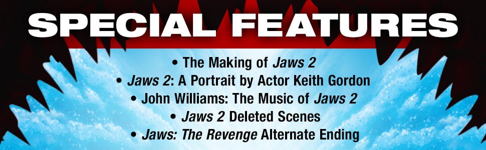Jaws: 3 - Movie Collection (4K UHD) w/SLIPCASE - New 4K UHD