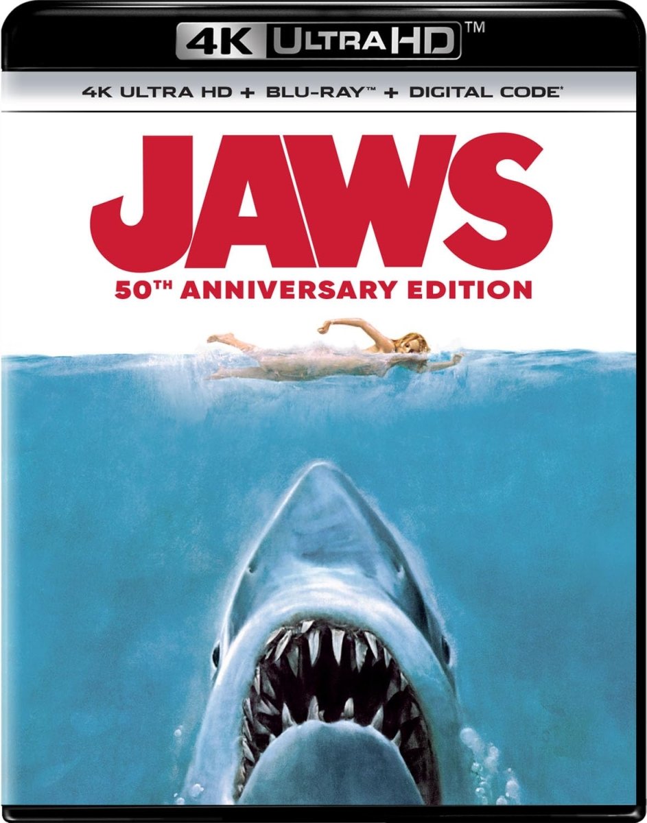 Jaws (4K UHD, 50th Anniversary Edition) - New 4K UHD